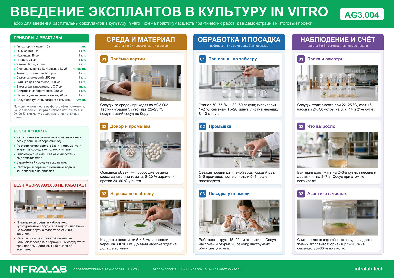 Набор для введения эксплантов в культуру in vitro, ракурс 8